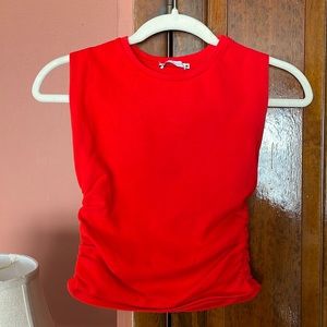Zara Red Top